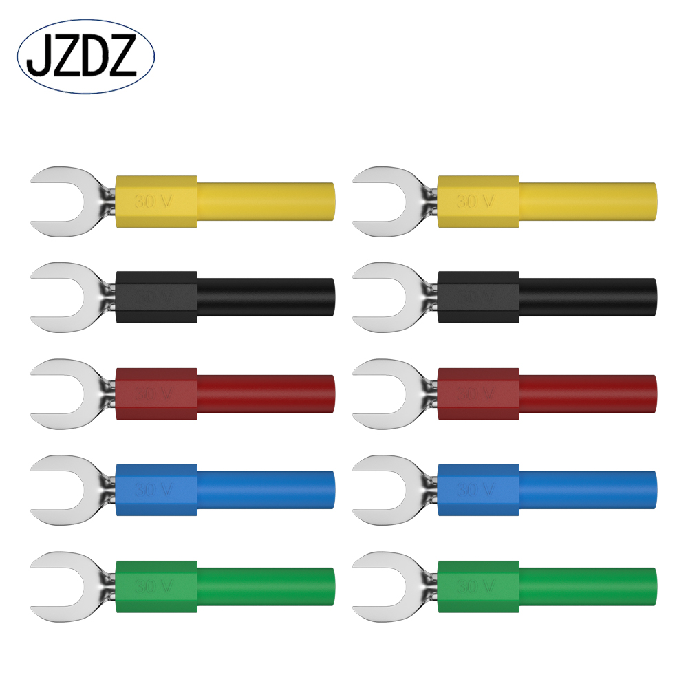 Body Jewelry 4 U - JZDZ 10 個 6 ミリメートル絶縁フォークスペード U
