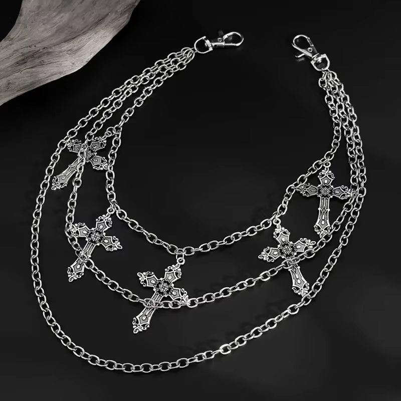 ファッションパンクメタルパンツチェーン、ヒップホップウエスト - Body Jewelry In Bulk のレビューと価格