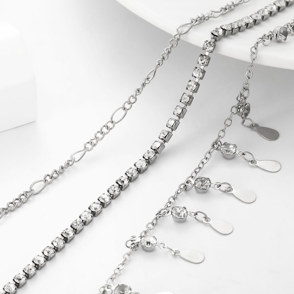 ボヘミアンファッション蝶ラインストーンタッセルメタルチェーン - Body Jewelry In Bulk のレビューと価格