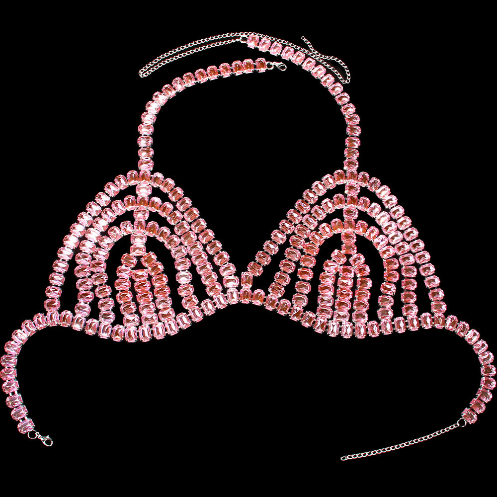 Stonefans 誇張されたチェストチェーンジュエリー女性 - Body Jewelry Good Quality のレビューと価格