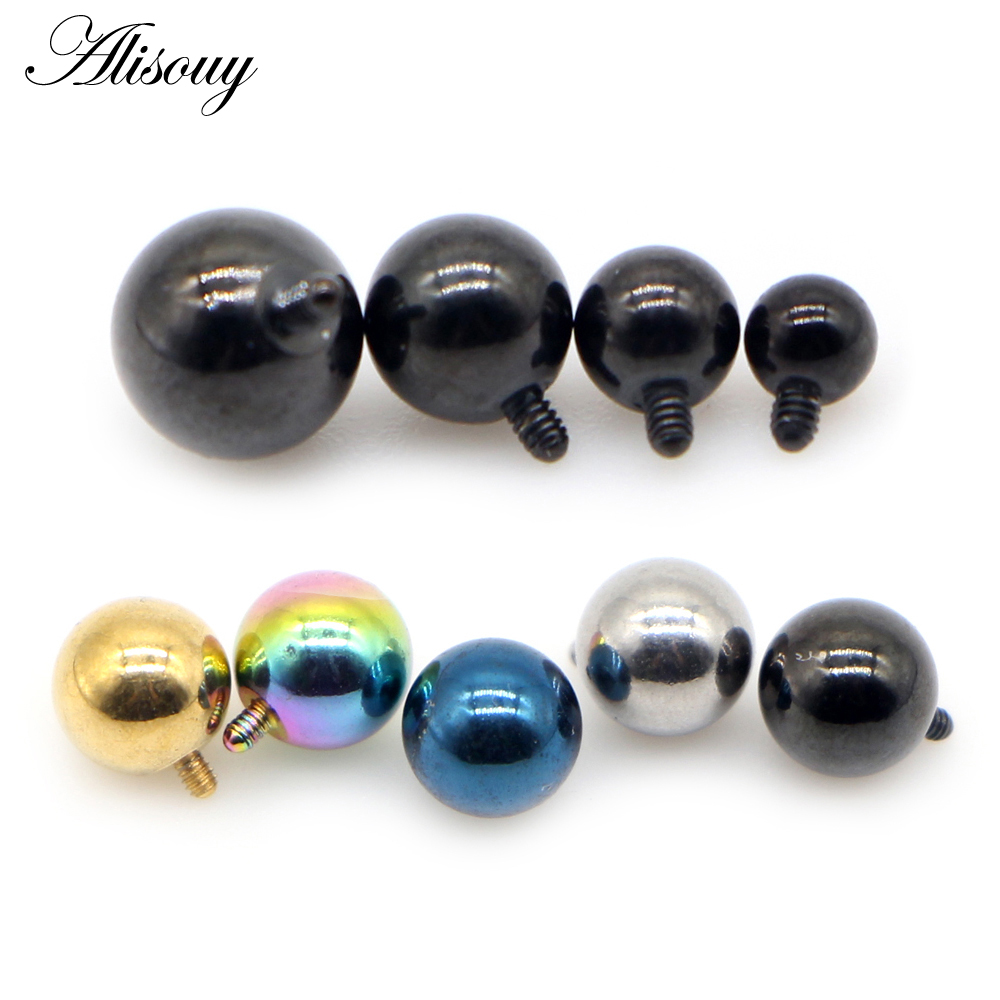 Alisouy 2 個 3/4/5/6 ミリメートル 16  - Body Jewelry Dermal のレビューと価格