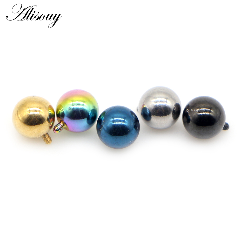 Alisouy 2 個 3/4/5/6 ミリメートル 16  - Body Jewelry Dermal のレビューと価格