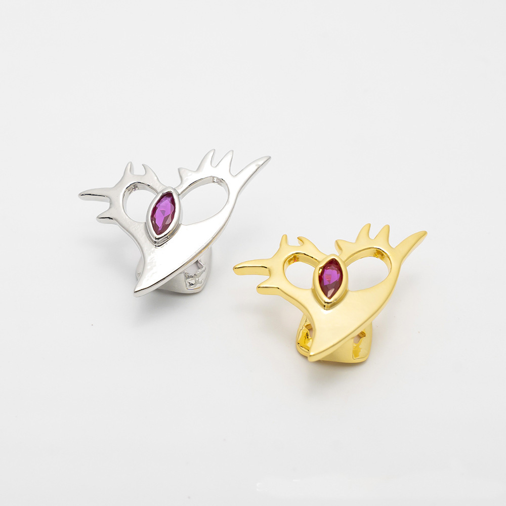 YOUNGX Y2K パンクゴシックパープル CZ 石とげハ - Body Jewelry Men のレビューと価格