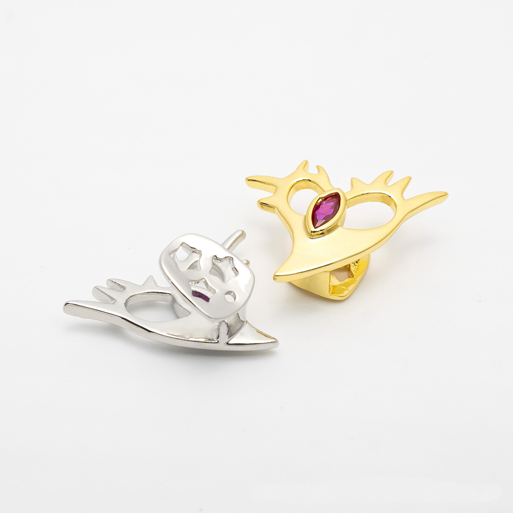 YOUNGX Y2K パンクゴシックパープル CZ 石とげハ - Body Jewelry Men のレビューと価格