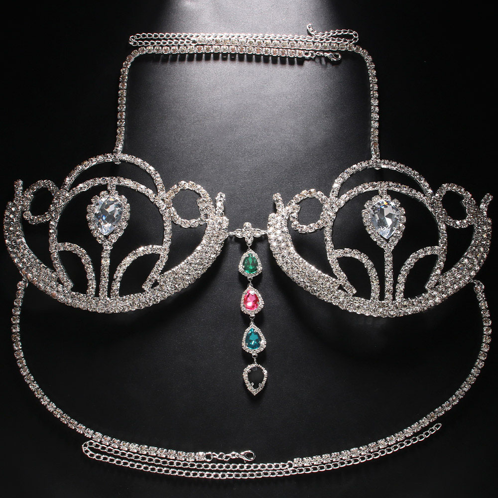 Stonefans 誇張されたフリンジチェストブラケットジュ - Body Jewelry Good Quality のレビューと価格
