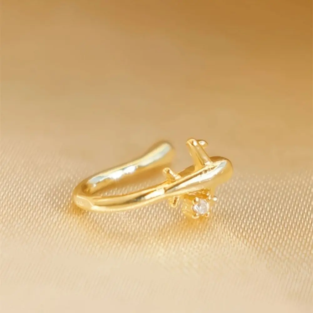 1PC 飛行機デザインノーピアス鼻クリップ日常着用パーティー - Body Jewelry Nose のレビューと価格