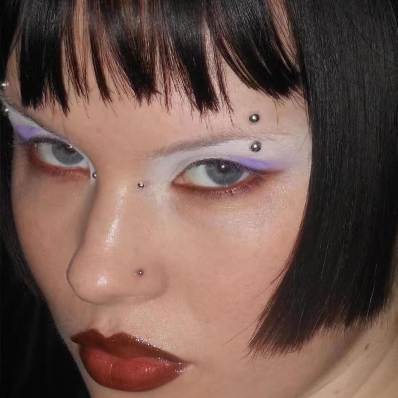 321 個非ピアスリップスタッドステッカー自己粘着防水再利用 - Body Jewelry Eyebrow のレビューと価格
