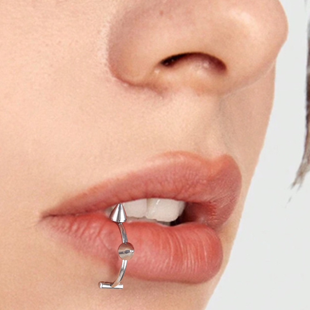 10 個パンクノーズリング 1 つの爪デュアル使用リップリン - Body Jewelry Nose のレビューと価格