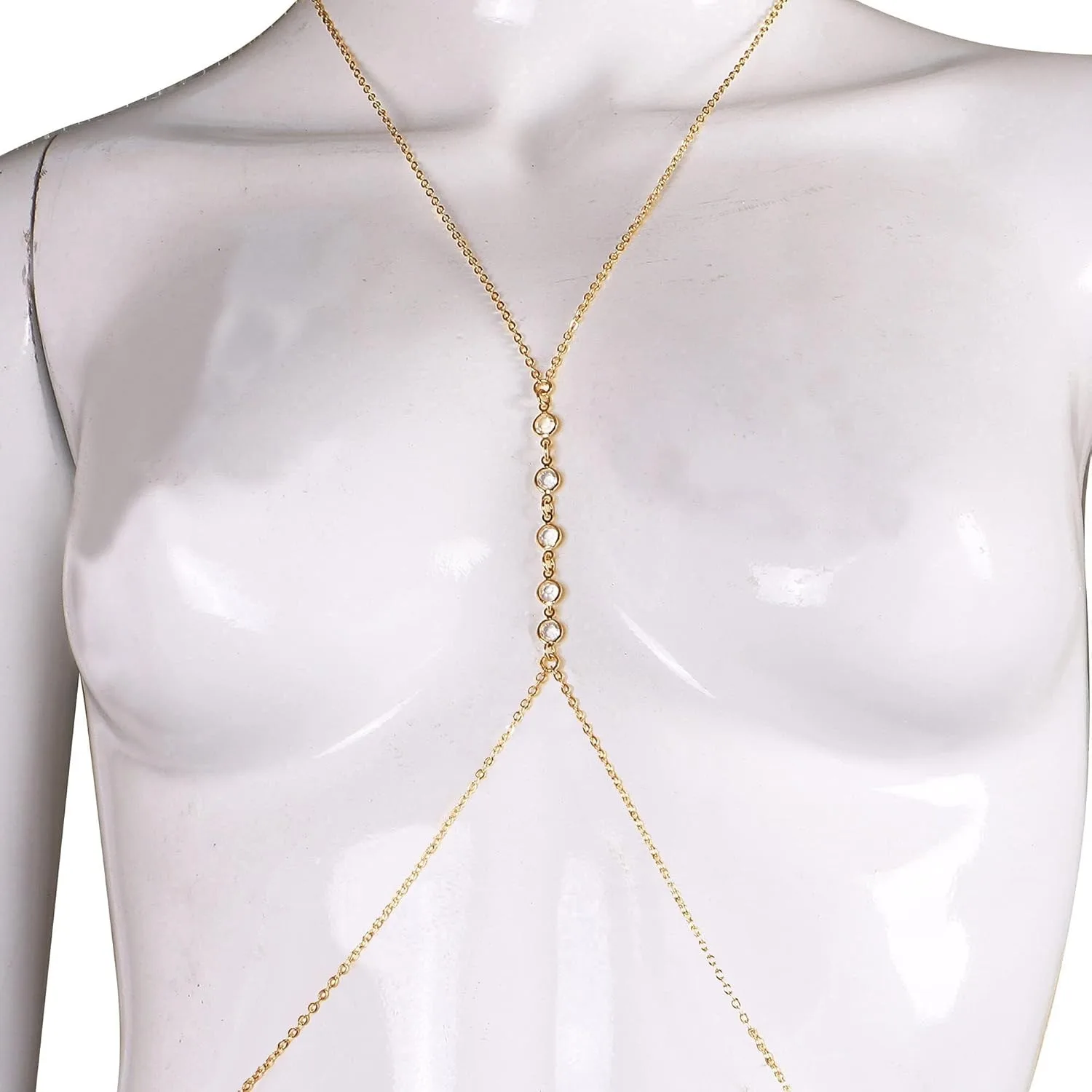 サマービーチクリスタルベリーウエストチェーン、女性用26イン - Body Jewelry のレビューと価格
