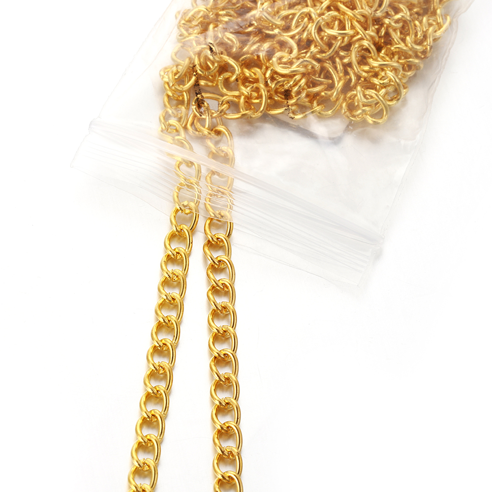 2 メートル 2.5/3.5/4.5 ミリメートル金属フラッ - Body Chain Jewelry のレビューと価格