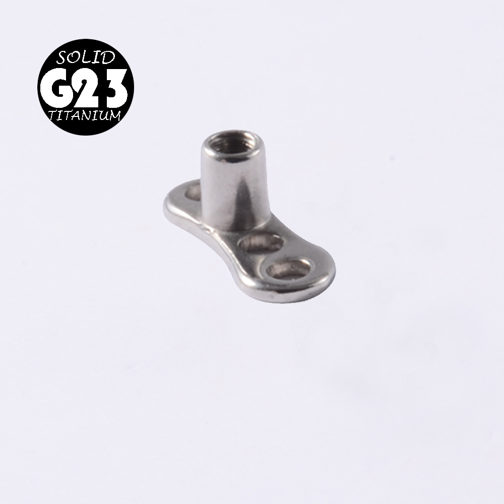 20 個 G23 ソリッドチタン & サージカルスチールダー - Body Jewelry Dermal のレビューと価格