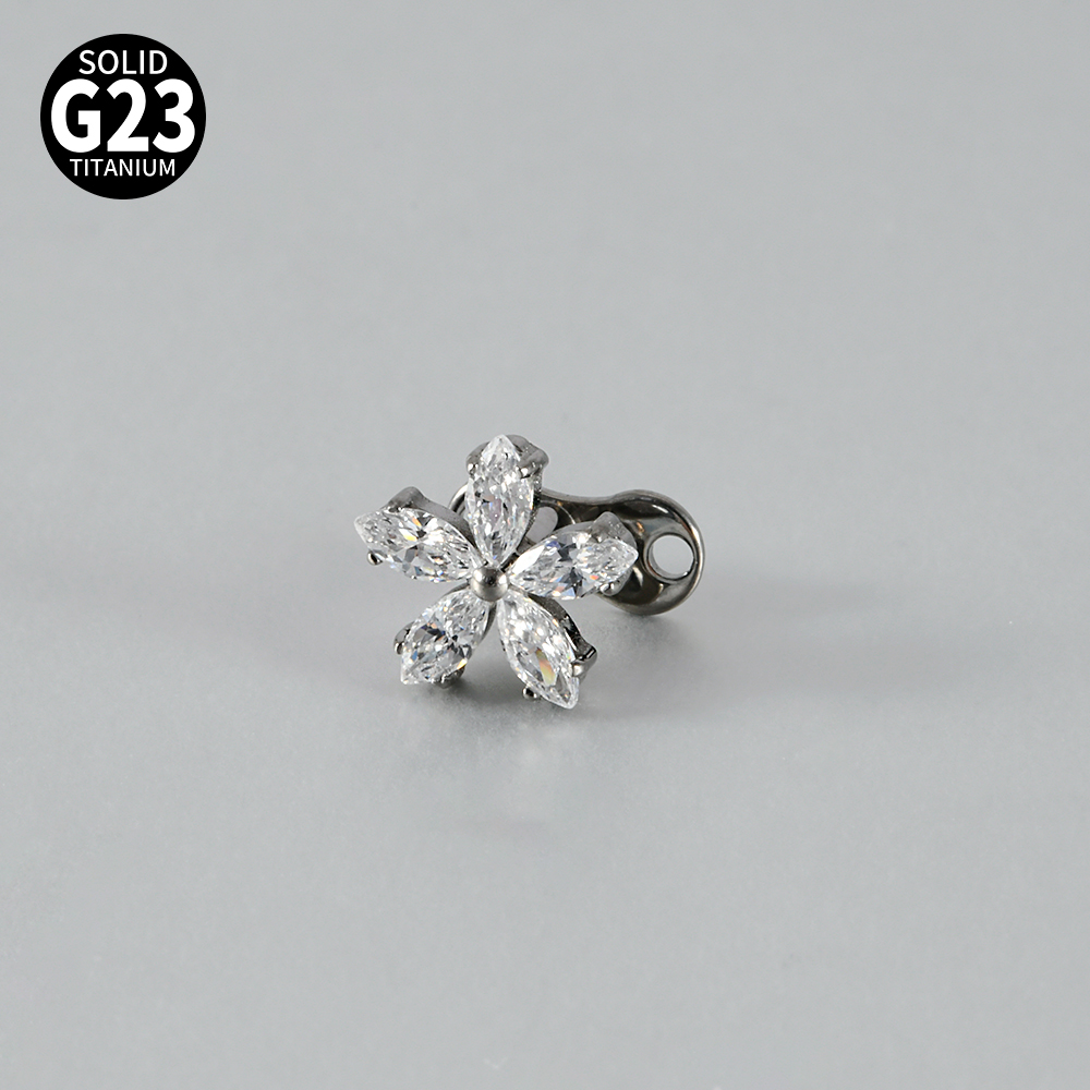 1PC G23 インプラントチタンダーマルアンカー インター - Body Jewelry Dermal のレビューと価格