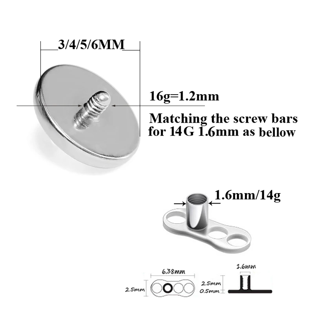 G23-チタンファイアオパールとヒマワリの宝石,小さなビーズ - Body Jewelry Dermal のレビューと価格
